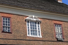 Venetian window at the James Brice House